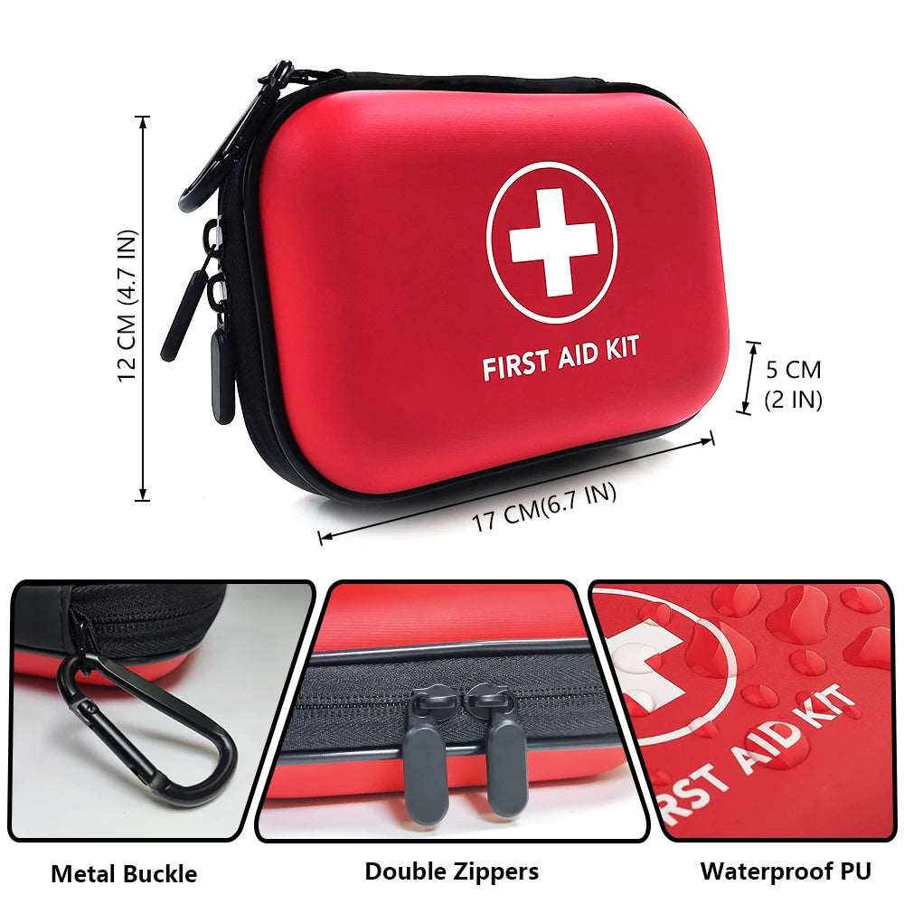Compact 91-Piece First Aid Kit: Outdoor & Travel Safety Essentials - Betatton - 
