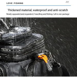 Lightweight Waterproof Fishing Lure Bag - Multi-Use Shoulder and Waist Pack - Betatton - 