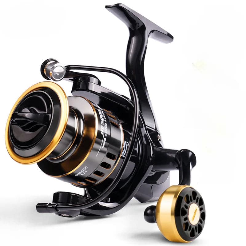Ultra-Durable Fishing Reel with 10KG Brake Force & Versatile Grip Options - Betatton - 