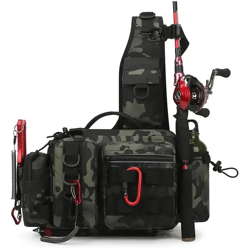 Multi-Functional Fishing Tackle Backpack with Rod Holder - Perfect for Every Angler - Betatton - 
