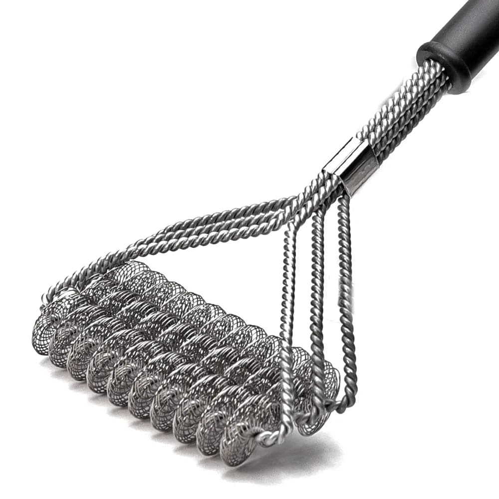 Safe Grill Brush - Bristle Free, Rust Resistant, Ideal for All Grill Types, With Wide Scraper - Betatton - 
