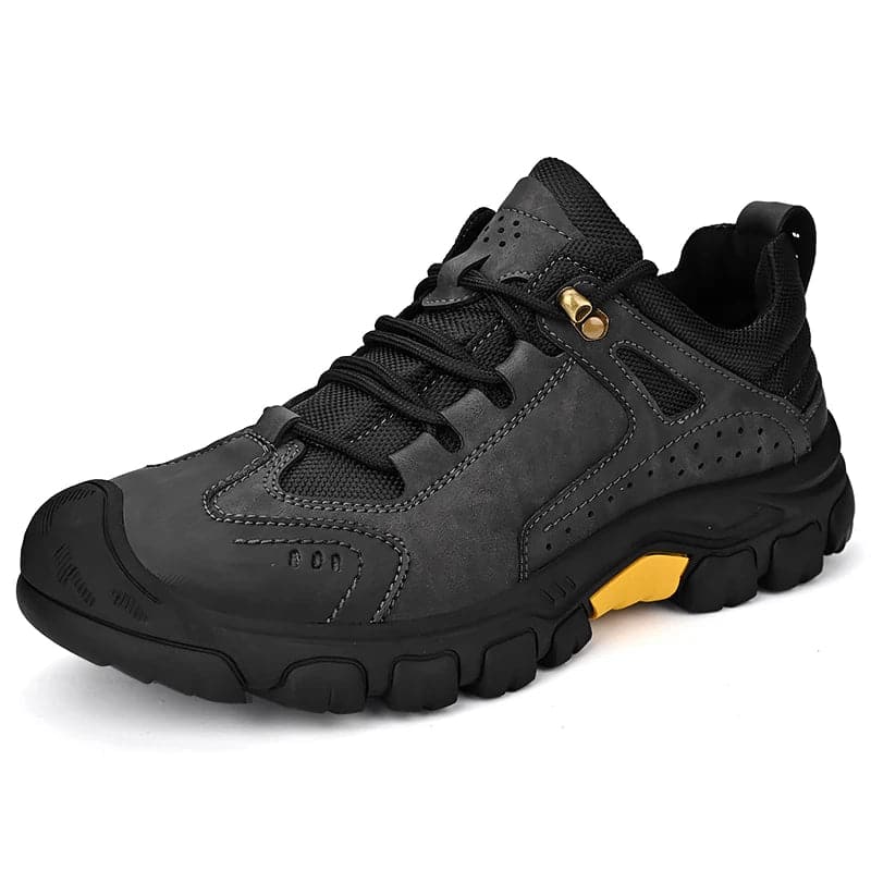 Comfortable Men Trekking Sneakers Male Shoes Waterproof Rubber Sole High Quality Hiking Shoes Wear-resistant Non-Slip - Betatton - 
