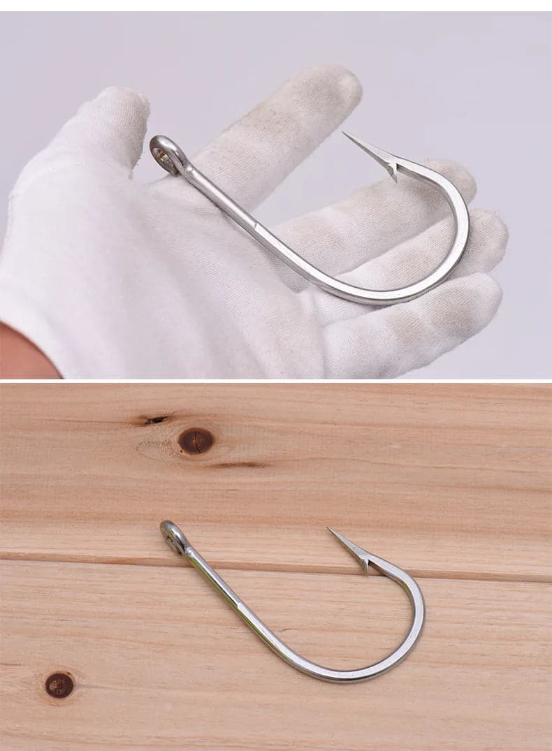 Heavy-Duty Stainless Steel Hooks for Deep Sea Fishing – Perfect for Big Fish - Betatton - 