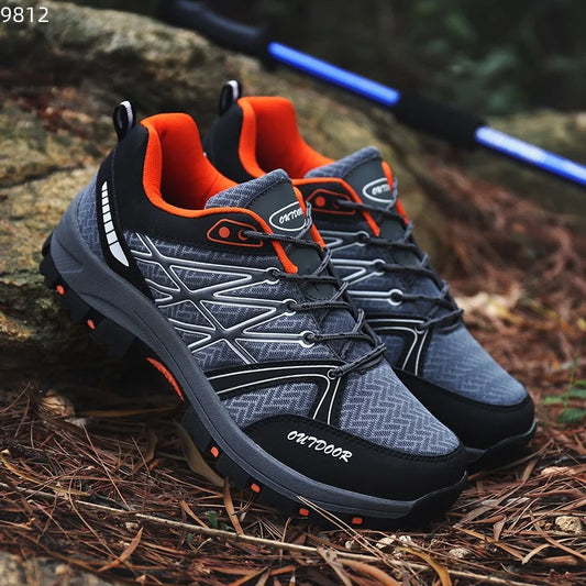 Waterproof Leather Hiking Shoes - Betatton - hiking shoes