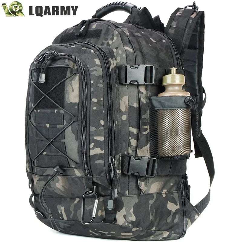 60L Military Tactical Backpack - Waterproof, Durable 1000D Nylon, 3 Day Assault Pack - Betatton - 