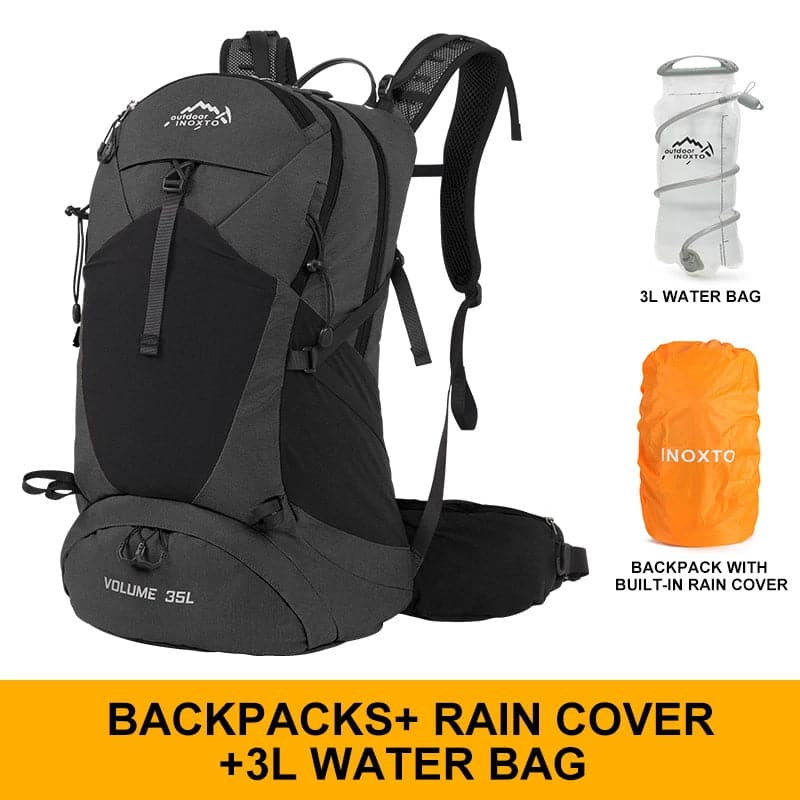 Waterproof Mountaineering Backpack - 35L Capacity for Men & Women, Ideal for Hiking and Camping - Betatton - 