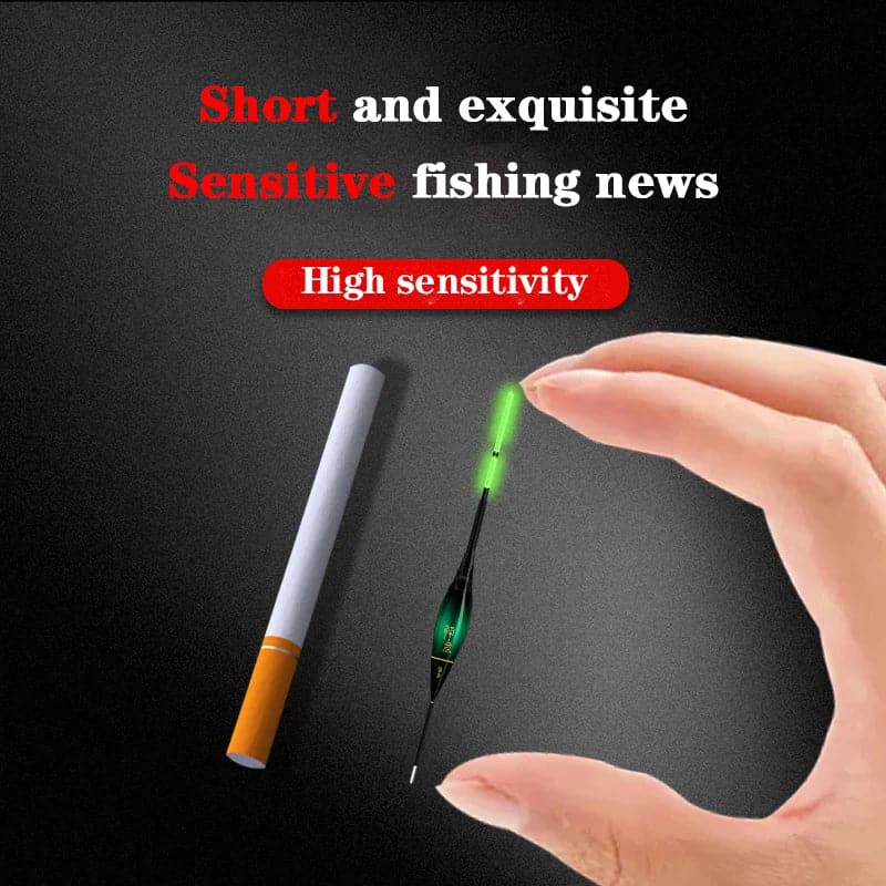 LED Fishing Float - Gravity Sensing, Color-Changing with Eye-Catching Sky Tail Design - Ideal for Night Fishing - Betatton - 