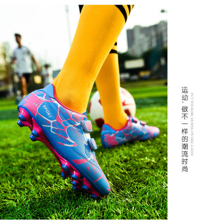 Children's Soccer Shoes, Magic Tape, Long and TF Studs - Betatton - football shoes