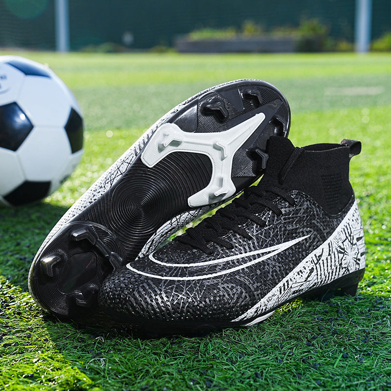 High-Top Adult and Kids' Soccer Cleats, Training - Betatton - football shoes