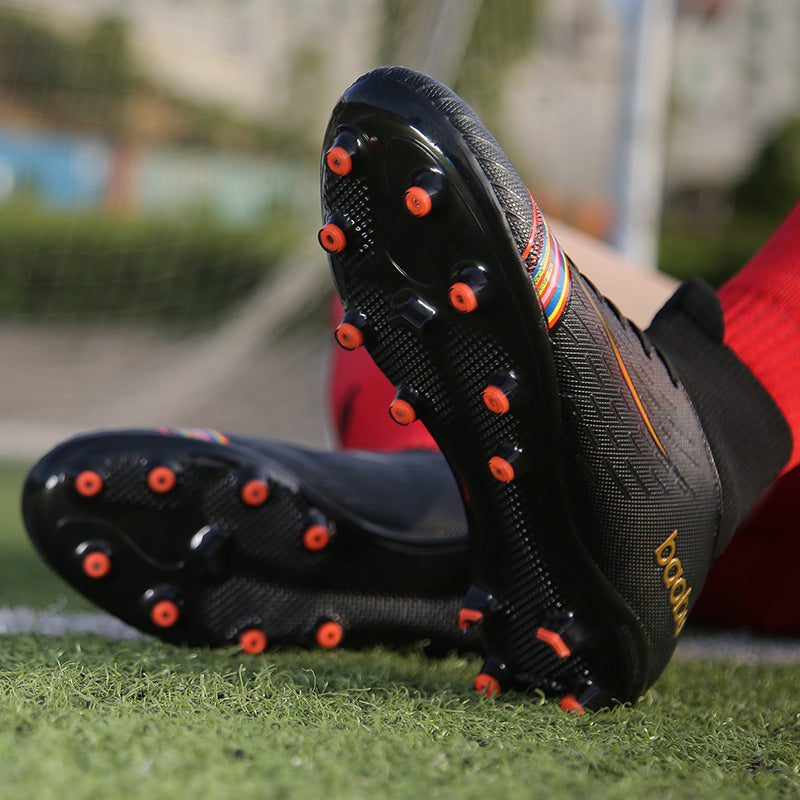 Pro High-Top Soccer Cleats for Adult, Training - Betatton - football shoes