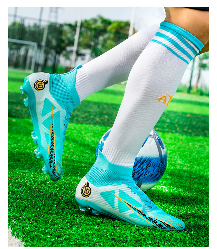 Large High-Top Adult Soccer Cleats, Training - Betatton - football shoes