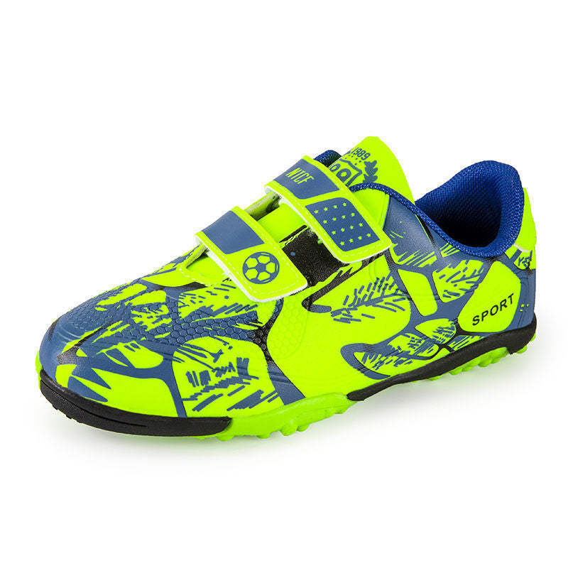 Kids' Soccer Shoes, Magic Tape, Long Studs, Low-Cut - Betatton - football shoes