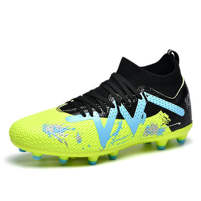 Camouflage High-Top Soccer Cleats, raining - Betatton - football shoes