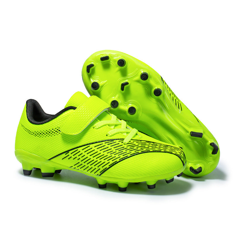 Children's Soccer Shoes, Magic Tape, TF Studs, Grass Training - Betatton - football shoes