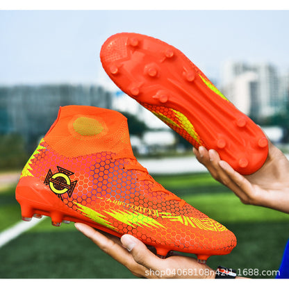 New High-Top Adult Soccer Cleats, Training - Betatton - football shoes