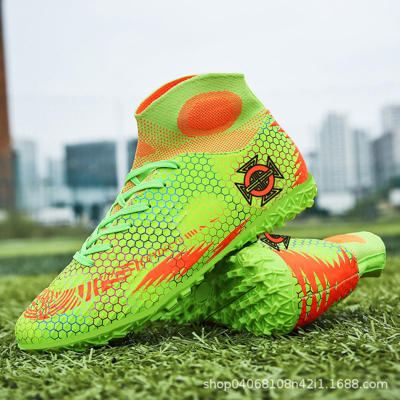 New High-Top Adult Soccer Cleats, Training - Betatton - football shoes