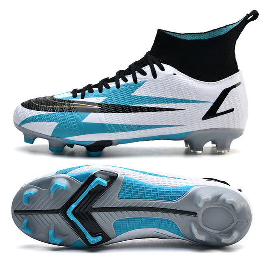 Adult and Kids' Non-Slip High-Top Soccer Cleats for Training - Betatton - football shoes