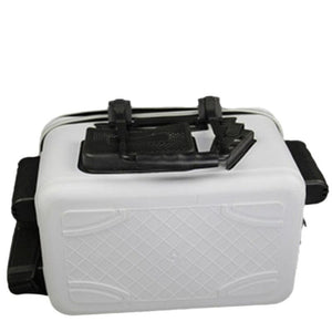 EVA White All-in-One Surf Fishing Tackle Box with Air Pump Inlet & Ruler Top - Betatton - 