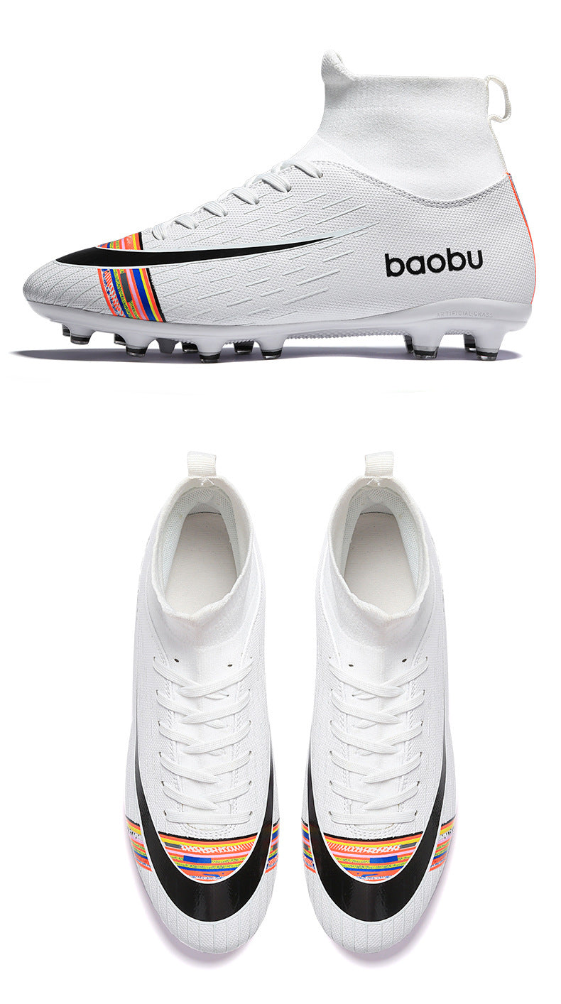 Pro High-Top Soccer Cleats for Adult, Training - Betatton - football shoes