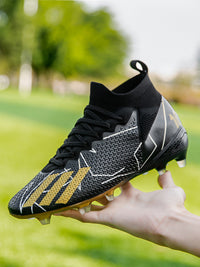 Black gold spikes