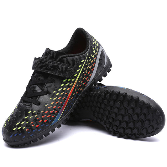Boys' Soccer Shoes, Magic Tape, TF Studs, Youth Training - Betatton - football shoes