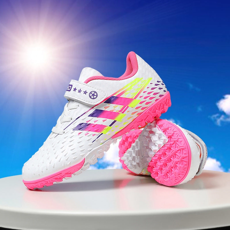 Magic Tape Kids' Soccer Shoes, TF Studs, Boys and Girls - Betatton - football shoes