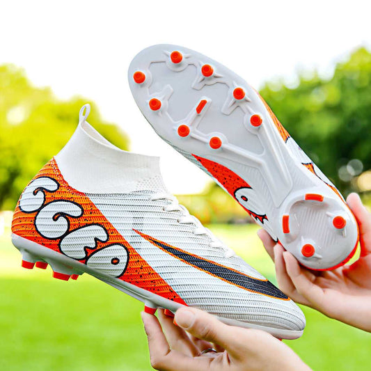 Adult and Boys' High-Top Soccer Cleats, Training - Betatton - football shoes