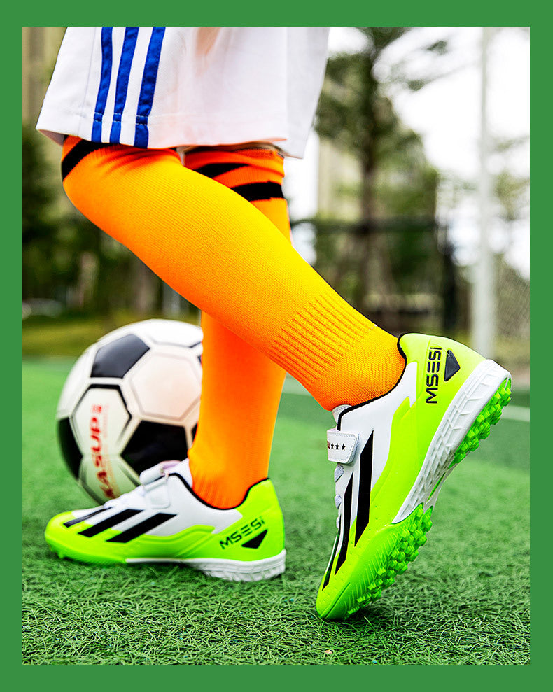 Kids' Soccer Shoes, Magic Tape, TF Studs, Boys and Girls - Betatton - football shoes