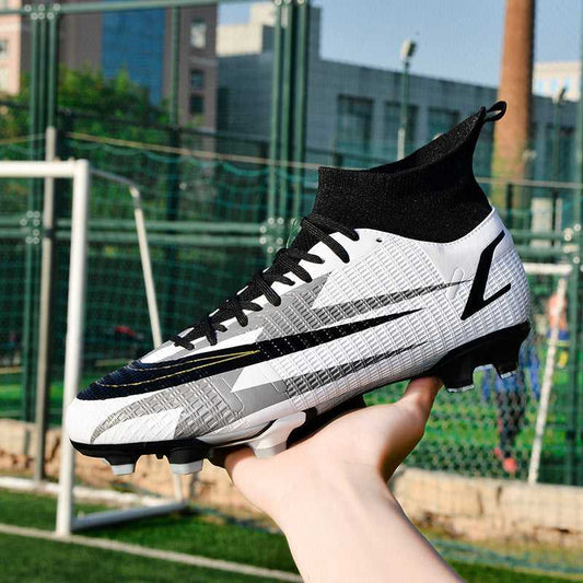 Adult High-Top Soccer Cleats for Training and Matches - Betatton - football shoes