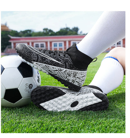 High-Top Adult and Kids' Soccer Cleats, Training - Betatton - football shoes