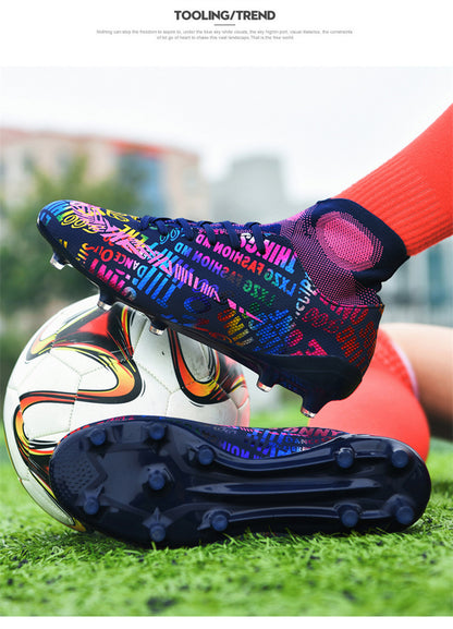 Fashionable High-Top Adult Soccer Cleats - Betatton - football shoes