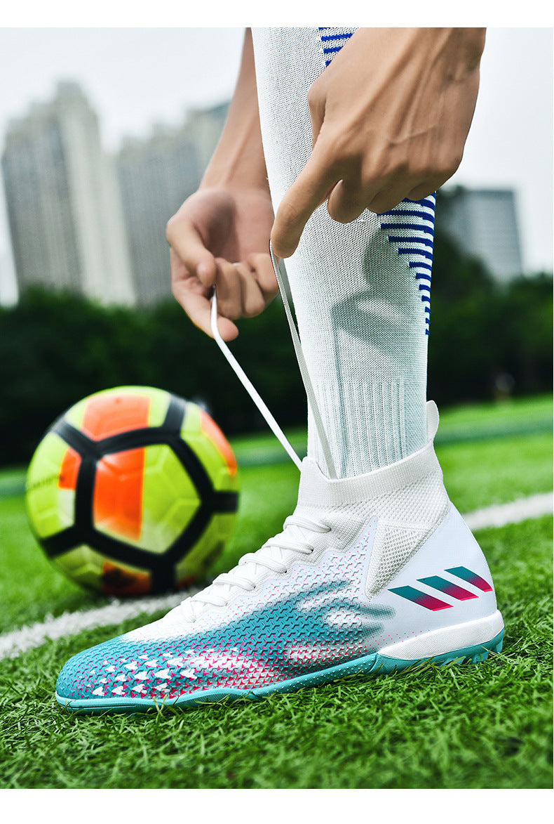 Kids' High-Top Soccer Cleats for  Adult Training - Betatton - football shoes