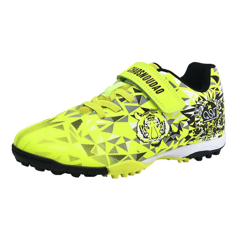 Boys' Soccer Shoes, Magic Tape, TF Studs, Breathable - Betatton - football shoes