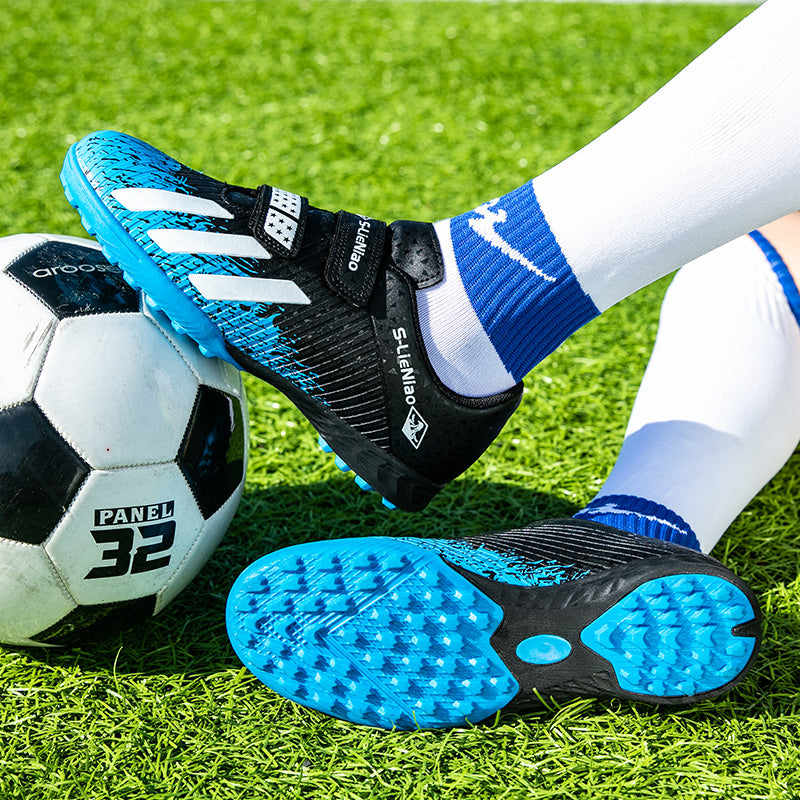 Kids' Soccer Shoes, Magic Tape, Short Studs, Boys and Girls - Betatton - football shoes