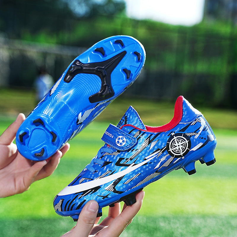 Low-Cut Soccer Shoes for Kids, Magic Tape, AG and TF Studs - Betatton - football shoes
