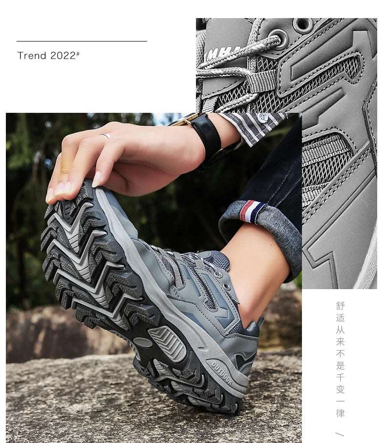 Breathable Mesh Hiking Shoes - Betatton - hiking shoes