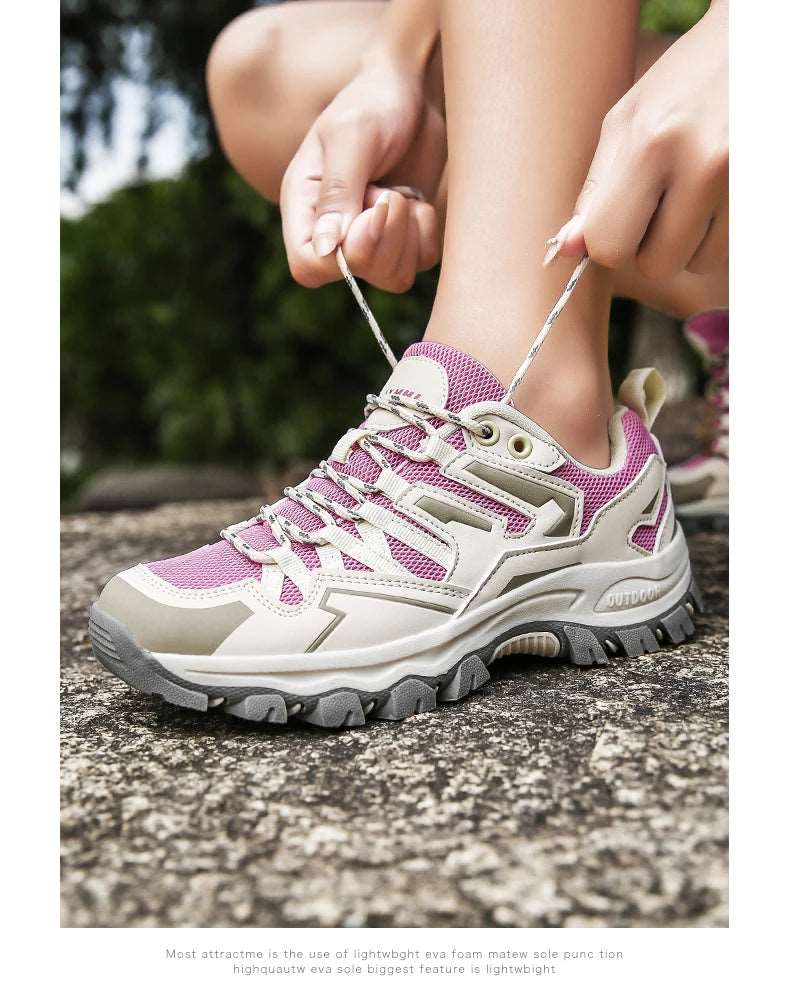 Breathable Mesh Hiking Shoes - Betatton - hiking shoes