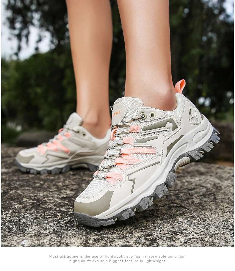 Breathable Mesh Hiking Shoes - Betatton - hiking shoes