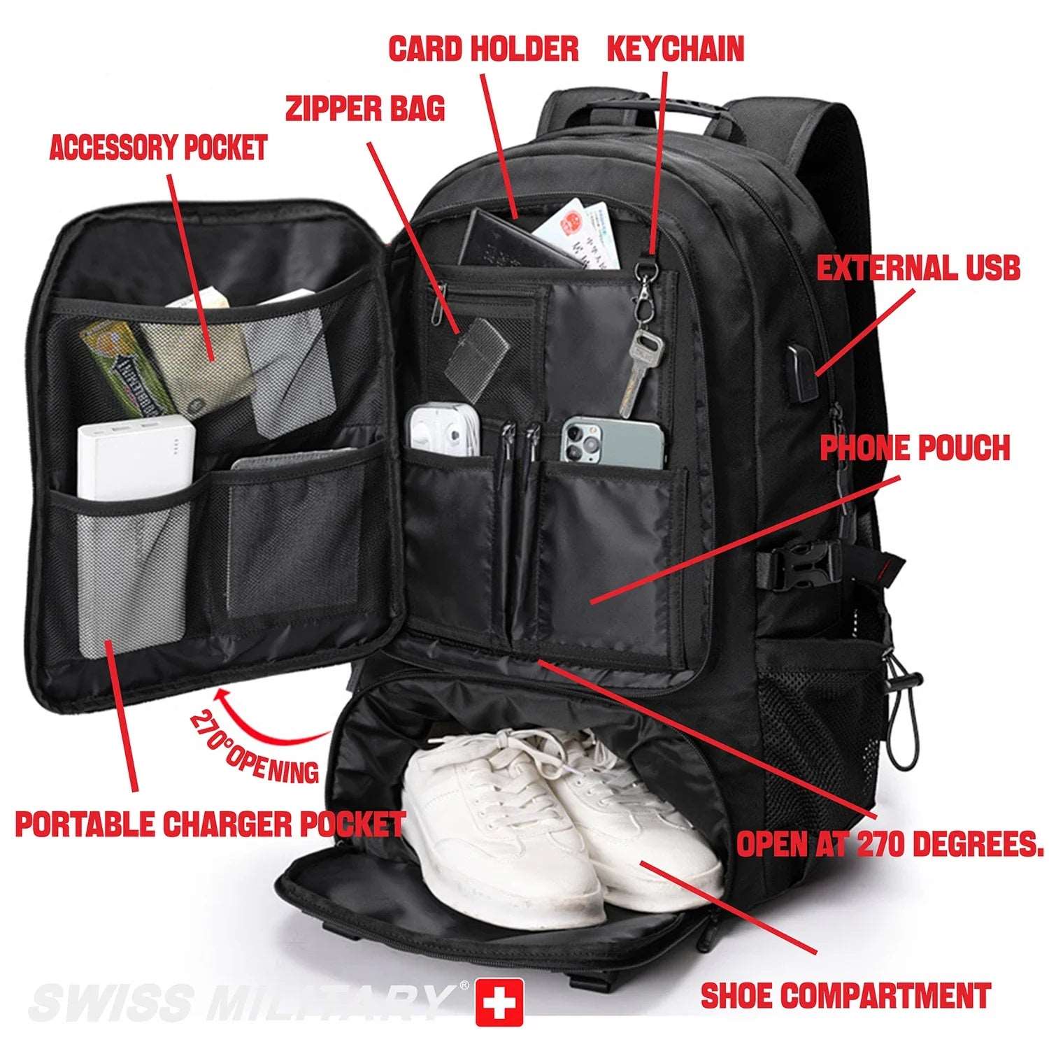 Waterproof Drawstring Gym Bag - Lightweight for Yoga & Outdoor - Betatton - 