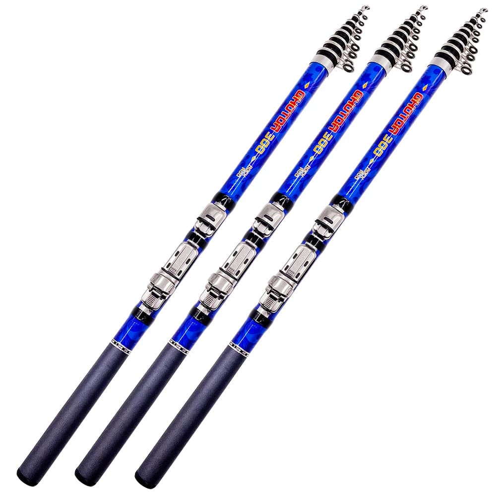 Ultralight Carbon Fiber Telescopic Fishing Rod | Portable Surfcasting & Rock Fishing Gear - Betatton - 