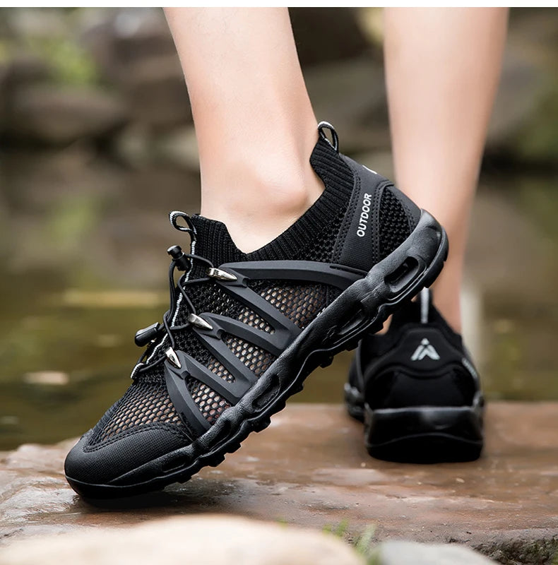 Men's Casual Mesh Breathable Summer Shoes - Betatton - hiking shoes