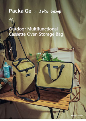 Robust Camping Cassette Oven Bag | High-Capacity, Multi-Compartment Organizer - Betatton - 