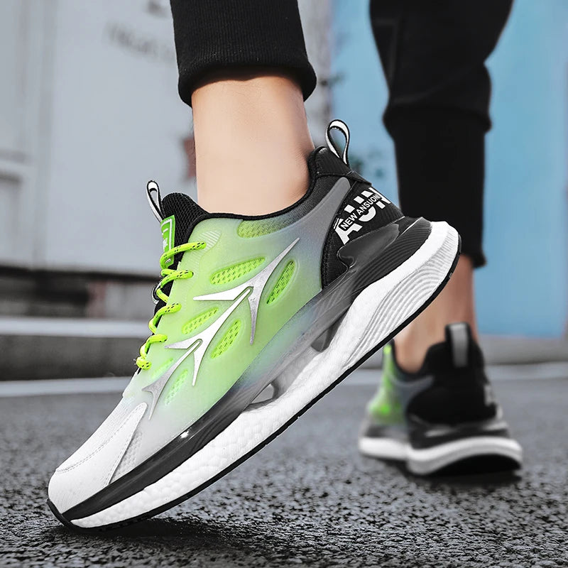 High-Quality Men's and Women's Running Shoes, Air Mesh Design, Breathable Fitness Sneakers - Betatton - running shoes