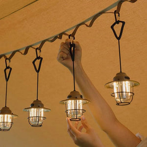 Vintage LED Camping Lantern – Rechargeable, Long-Lasting, Multi-Mode - Betatton - 