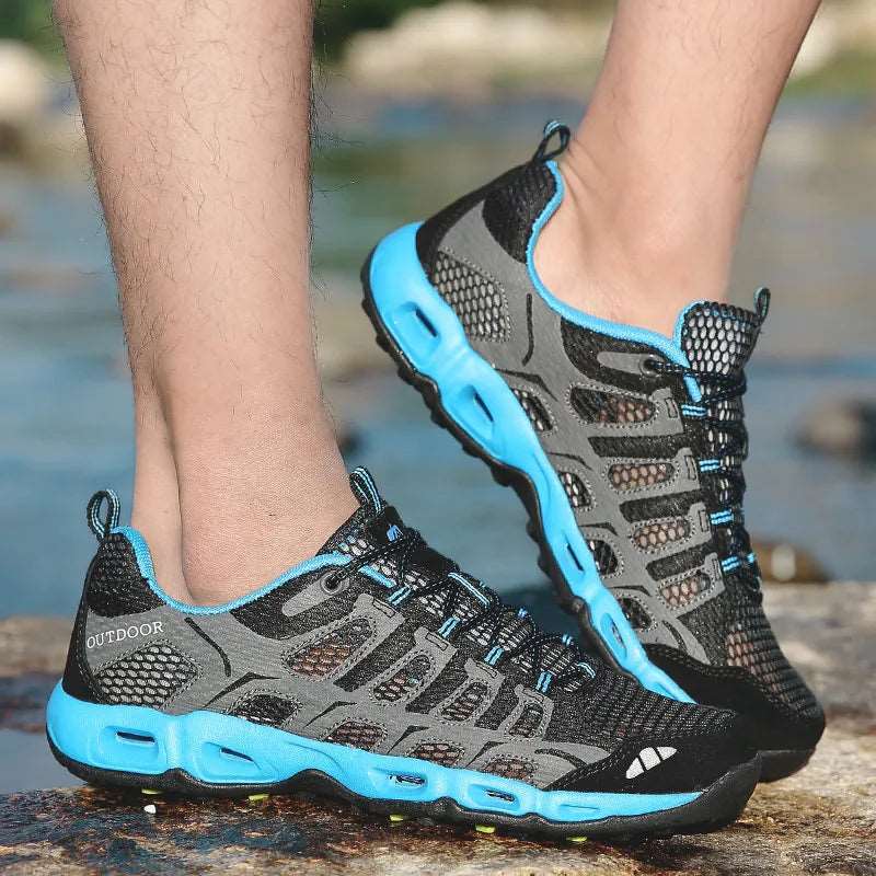 Breathable Hollow Sole Trekking Shoes - Betatton - hiking shoes