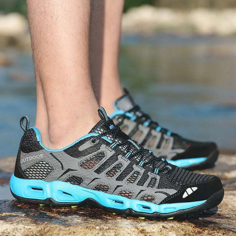 Breathable Hollow Sole Trekking Shoes - Betatton - hiking shoes