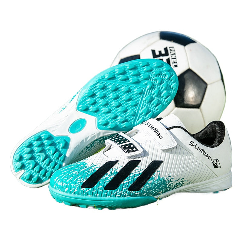 Kids' Soccer Shoes, Magic Tape, Short Studs, Boys and Girls - Betatton - football shoes