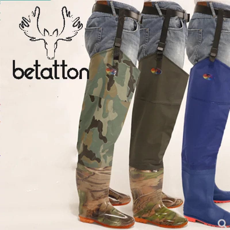 One-piece Fishing Boots-Waterproof Anti-Wear Boots for Outdoor Farming & Fishing - Betatton - 