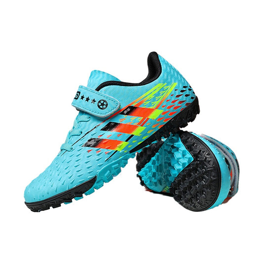 Girls' Soccer Shoes, Magic Tape, TF Studs, Non-slip Training - Betatton - football shoes
