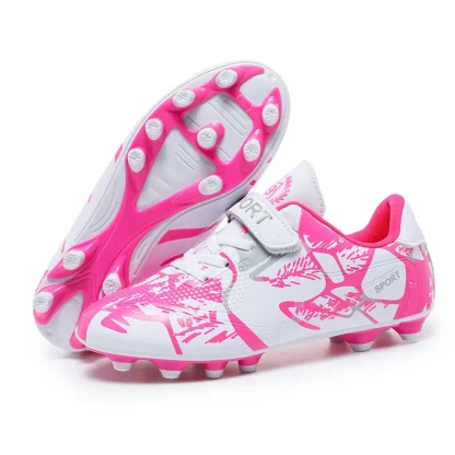Girls' Soccer Shoes, Magic Tape, TF Studs, Training — product image 1